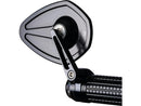 Mo.View Pace Bar End Mirror Stem Anodized Black - 60mm