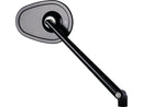 Mo.View Club Mirror Stem Anodized Black - 180mm