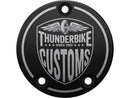 New Custom Point Cover 3-Hole With Logo Black Anodized