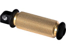 Footpeg Set Brass Black Design