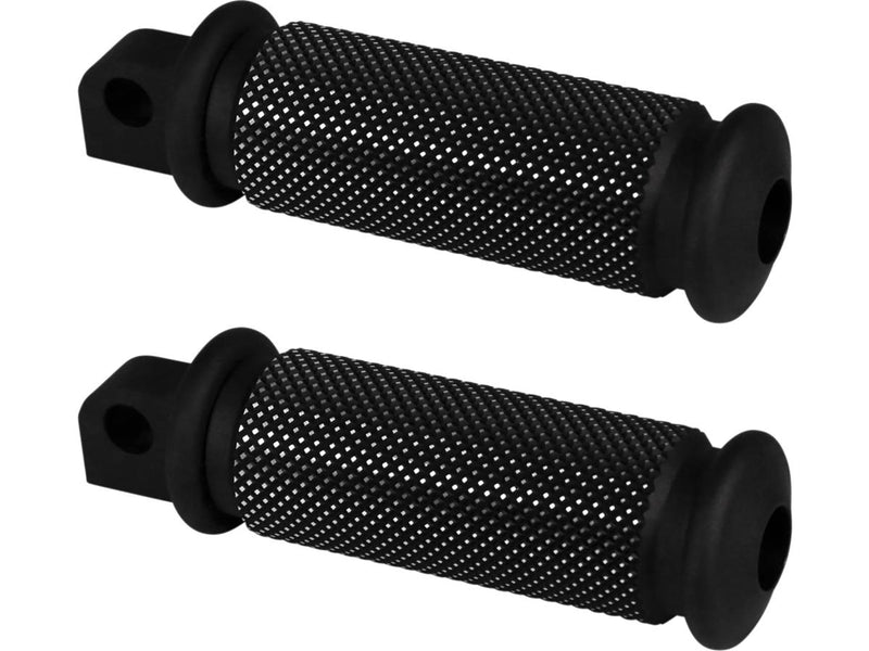 Footpeg Set Black Satin Design