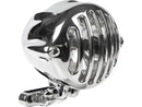 Alcatraz Headlight Aluminium Polished H4 - 4 Inch