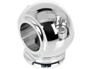 Old Style Riser For Routing Drilled For Internal Wires Aluminium Polished - 1.25 Inch
