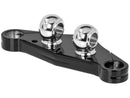 Old Style Riser For Routing Drilled For Internal Wires Aluminium Polished - 1.25 Inch