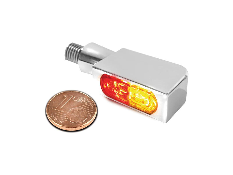 Blokk-Line Micro LED Turn Signal / Taillight / Brake Light Chrome Smoke LED