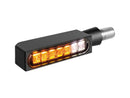 Blokk-Line LED Turn Signal / Position Light Black Anodized Smoke LED