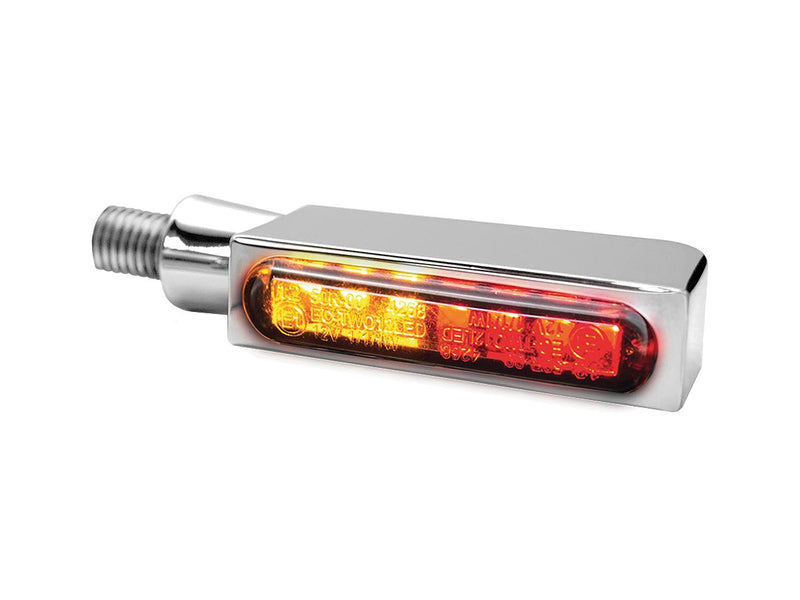 Blokk-Line LED Turn Signal / Taillight / Brake Light Chrome Smoke LED