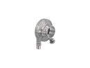 Deluxe External Throttle Housing With Stainless Steel Cable Register Aluminium Raw - 1 Inch