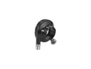 Deluxe External Throttle Housing With Stainless Steel Cable Register Black - 1 Inch