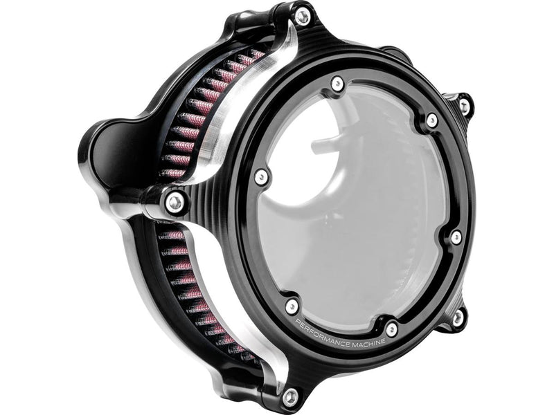 Vision Air Cleaner Contrast Cut For 16-17 Softail