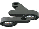 M8 Softail Elypse Front Turn Signals Black Smoke LED
