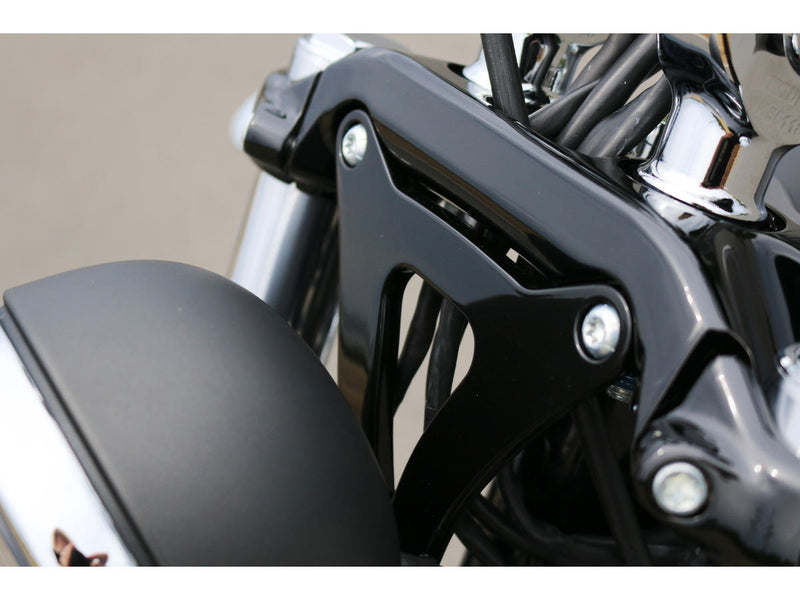 Bates Style M-8 Breakout Headlight Bracket Black