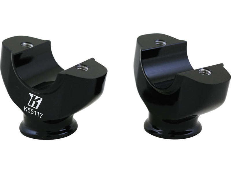 Lower Risers For M-8 FXBR Black - 1 1/4 Inch