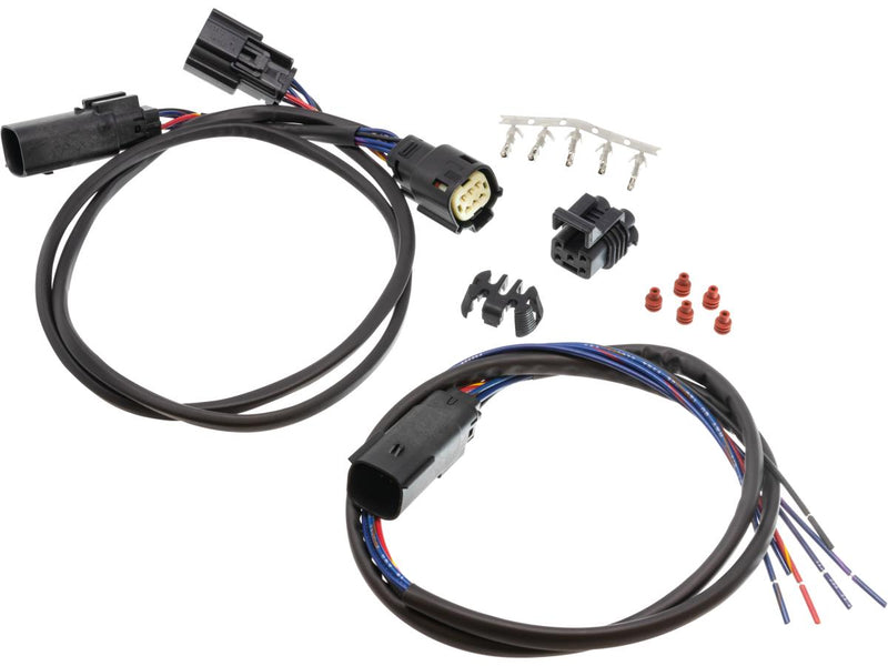 Plug-n-Play Complete Tour Pack Wiring Installation Kit With Quick Connector