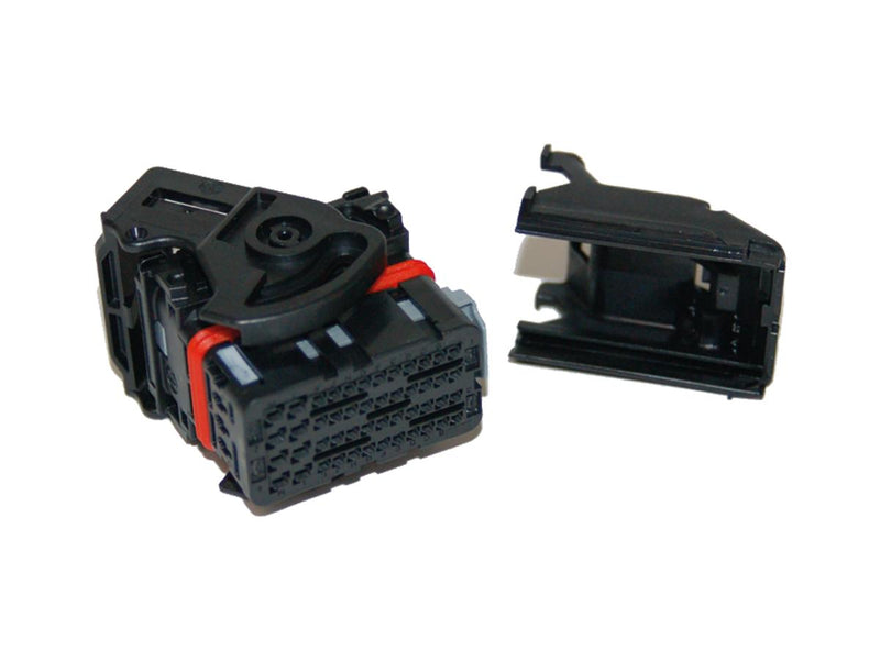 OEM HD Radio Connector / BCM Connector Kit with Mating Terminals In 3 Gauge Sizes
