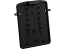 Slide-in Licence Base Plate Matt Black For Kellermann Atto DF 3 in 1 - 180 x 200mm