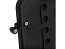 Slide-in Licence Base Plate Matt Black For Kellermann Atto DF 3 in 1 - 180 x 200mm
