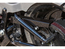 Smooth Softail Belt Guard Gloss Black For 08-17 Softail