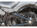 Smooth Softail Belt Guard Gloss Black For 08-17 Softail
