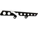 Hole Softail Belt Guard Gloss Black For 08-17 Softail