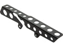 Hole Softail Belt Guard Flat Staineless Steel Black Satin