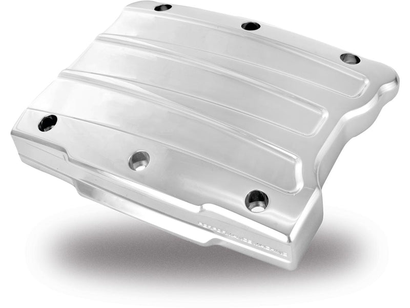 Scallop Rocker Box Cover Chrome For 99-17 Dyna