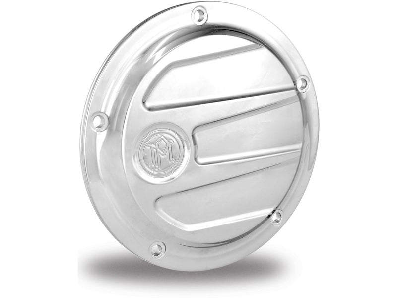Scallop Derby Cover Chrome For 00-17 Softail