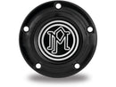 Scallop Point Ignition Cover Contrast Cut For 99-17 Dyna