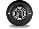 Scallop Point Ignition Cover Contrast Cut For 04-20 Sportster