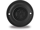 Scallop Point Ignition Cover Black Ops For 04-20 Sportster