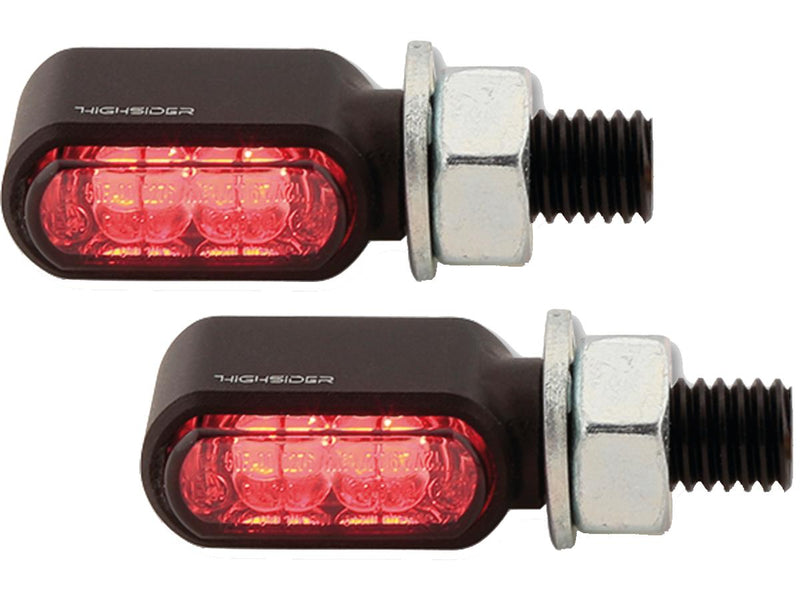 Little Bronx LED Turn Signals / Taillight / Brake Light Black Tinted LED