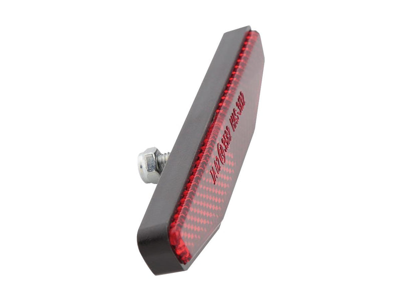 Reflector With M5 Threaded Bolt Reflector 122 X 15 Mm Red