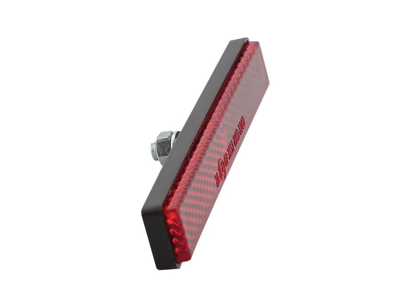 Reflector With M5 Threaded Bolt Reflector 101 X 13 Mm Red