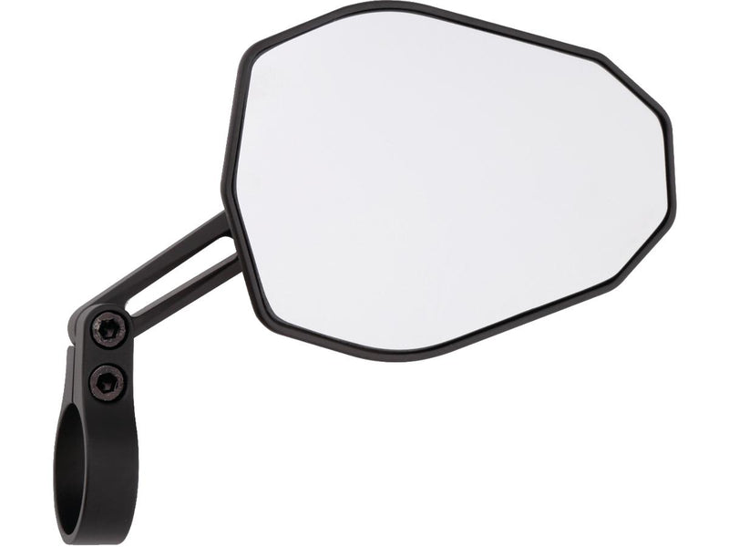 Victory-Slim Bar End Mirror Long Version Black Satin