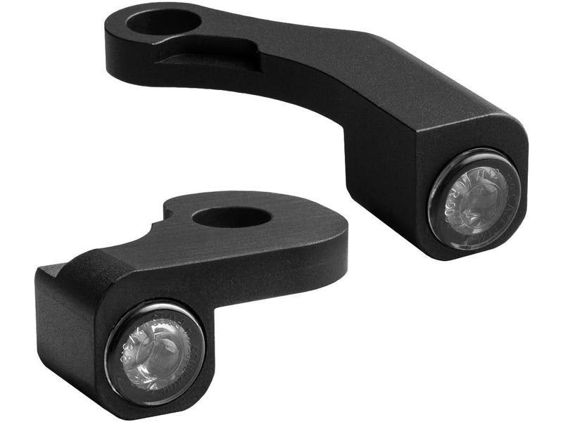 Nano Series LED Turn Signals Black Smoke LED For 21-23 Touring