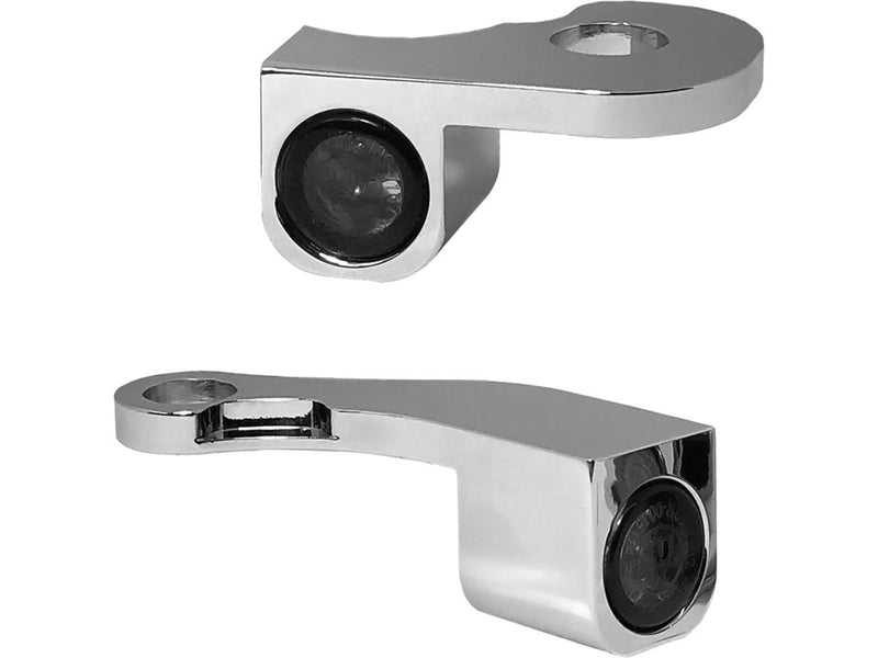 Nano Series LED Turn Signals Chrome Smoke LED For 20-21 LiveWire