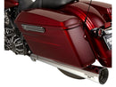 10-Gauge Saddlebag Latch Covers Contrast Cut Anodized
