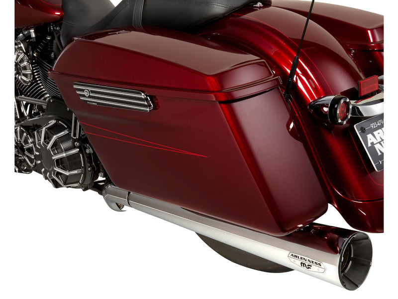 10-Gauge Saddlebag Latch Covers Contrast Cut Anodized