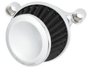 Mini 22 Air Cleaner Chrome For 00-17 Dyna