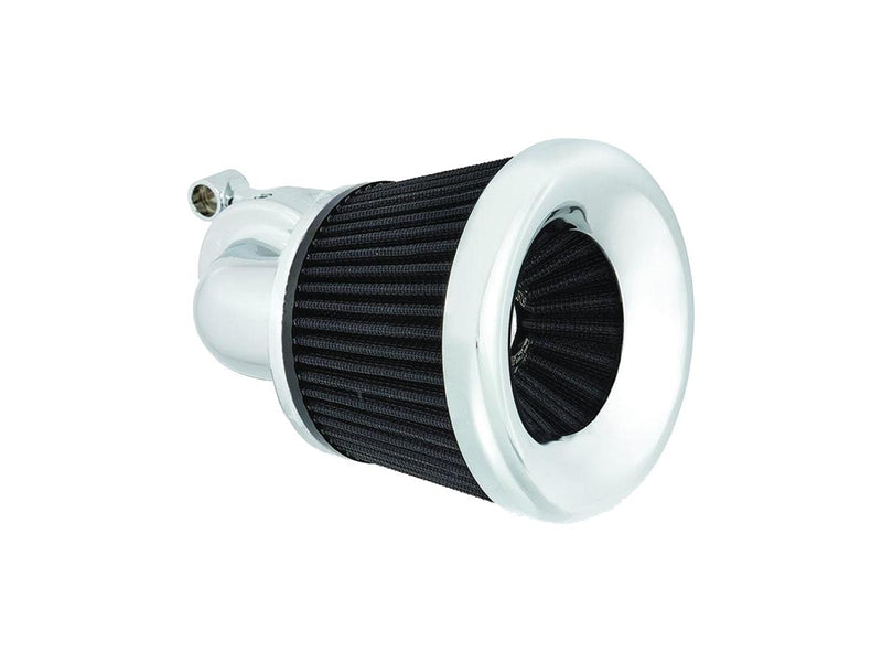 Velocity 90 Degree Air Cleaner Chrome For 18-22 Softail