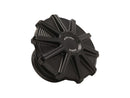 10-Gauge Gas Cap Vented Black Anodized