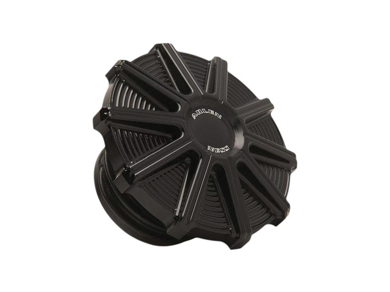 10-Gauge Gas Cap Vented Black Anodized