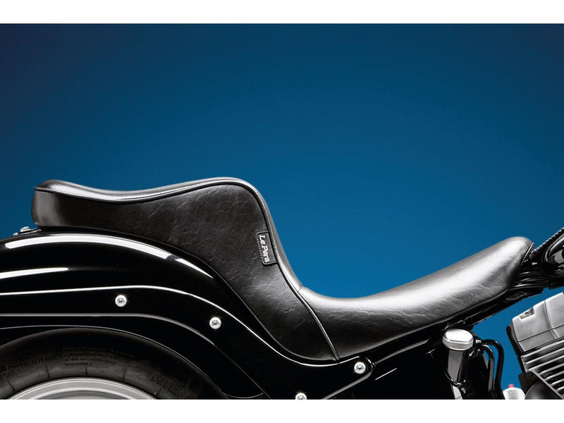 Cherokee Seat Smooth Black Vinyl For 06-17 Softail