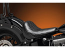 Bare Bones Solo Seat Diamond Stitch Black Vinyl For 16-17 FLS