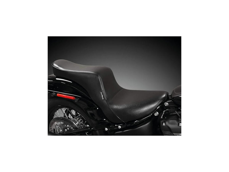 Cherokee Seat Diamond Stitch Black Vinyl For 00-17 Softail