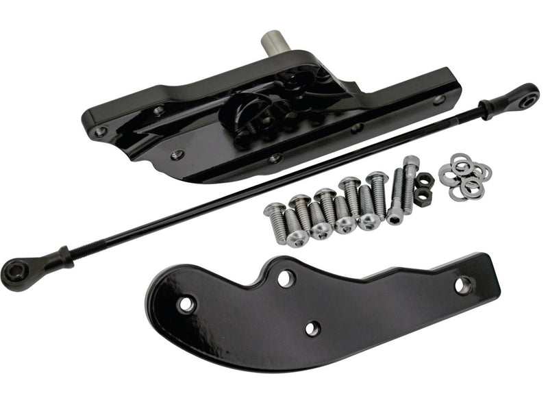 Softail Milwaukee Eight Forward Control Extension Kit Black Powder Coated