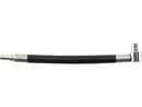 Stainless Braided Fuel Line Black PVC Coated For 08-16 Touring