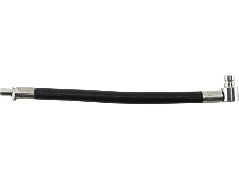 Stainless Braided Fuel Line Black PVC Coated For 07-20 Sportster