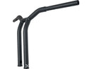 Dominator Raked Bar Handlebar Black 1 1/4" Satin - 14 Inch