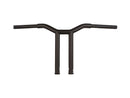 Dominator Straight Bar Handlebar Satin Black - 12 x 1 1/4"